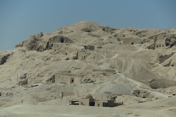 ruiny i zabytki Egiptu