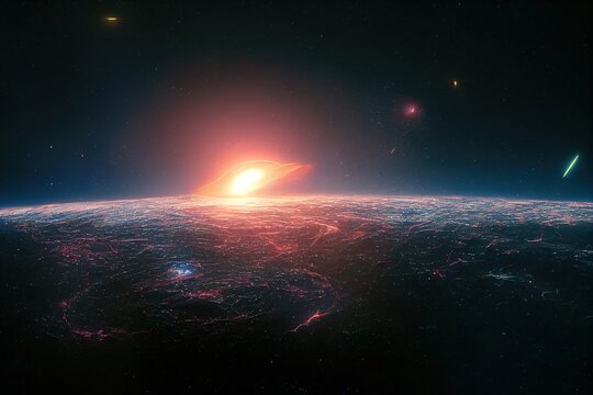 This is a 3D illustration of