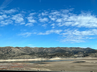 lake and mountains