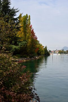 Promenade Cheltenham Le Long Du Lac D'Annecy (Haute-Savoie)