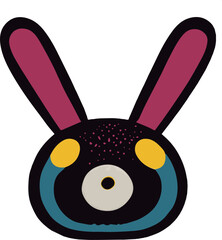 bunny rabbit vector for logo and symbol easter chinese new year zodiac