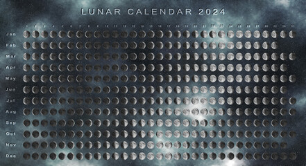 Lunar Calendar 2024 Northern Hemisphere