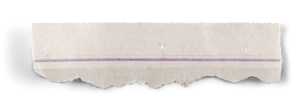 Torn Newspaper Piece - Isolated