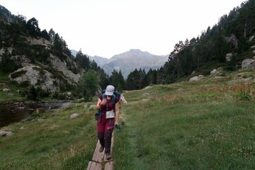 A long day of summer hiking in the Pyrenees with a bit of a scramble in the end. The summit is called Pica d'Estats.