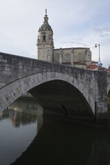 Church in the city of Bilbao