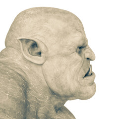 ogre beasty id profile picture side view