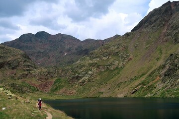 A long day of summer hiking in the Pyrenees with a bit of a scramble in the end. The summit is called Pica d'Estats.