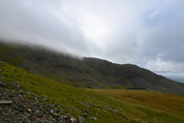 landscape with clouds