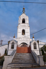 The bell tower of the Orthodox Church.