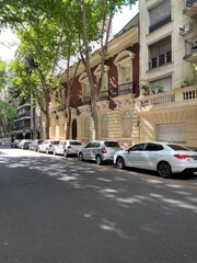 streets in Buenos Aires, Argentina, Belgrano Neighborhood.