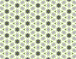 seamless pattern with flowers