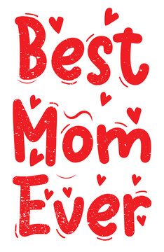 the best mom-ever typography t-shirt design for mother's day notebook cover design and stickier 