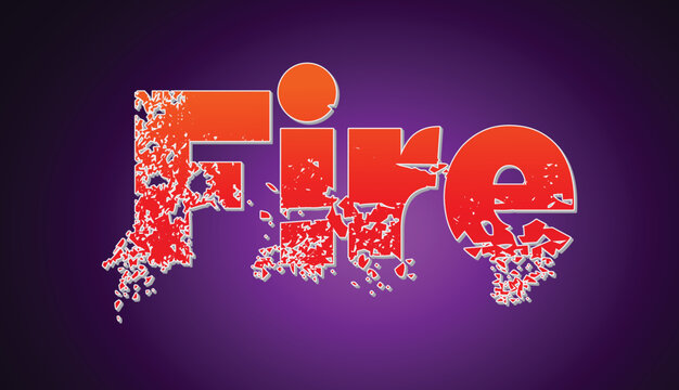 fire typography t-shirt design for mother's day notebook cover design and stickier 