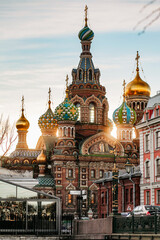Fototapeta premium Nature, sights, architecture and life of the city of Russia Saint Petersburg