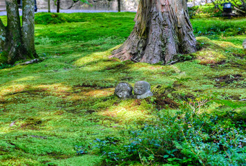 京都、大原三千院のわらべ地蔵