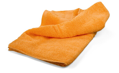 Towel isolated on white bacground