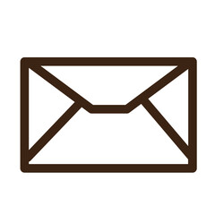 email envelop letter mail message icon