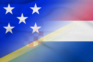 Solomon Islands and Croatia political flag transborder relations HRV SLB