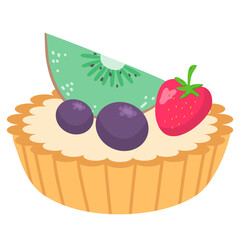 cute fresh fruit pie