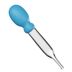 3D Pipette Dropper Illustration