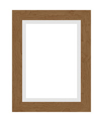 Fototapeta premium 5x7 Ratio Wood Photo Frame