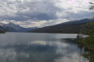 Medicine Lake on a Cloudy Summer Day