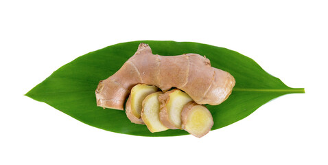 ginger root on transparent png