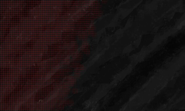 Amazing Red Grid Blackish Background