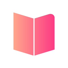 open book gradient icon