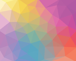 vector colorful abstract background with triangles