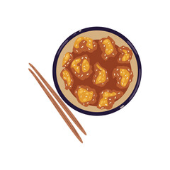 flat japonese curry