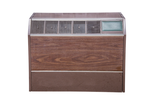 Old floor standing air conditioner.