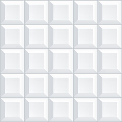 Seamless square-shaped mosaic texture - vector eps10