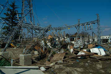 ＜地震＞東日本大震災、石巻2011年4月1日