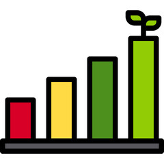 Growth_1 filled outline icon