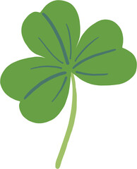 Fototapeta premium clover leaf simplicity drawing