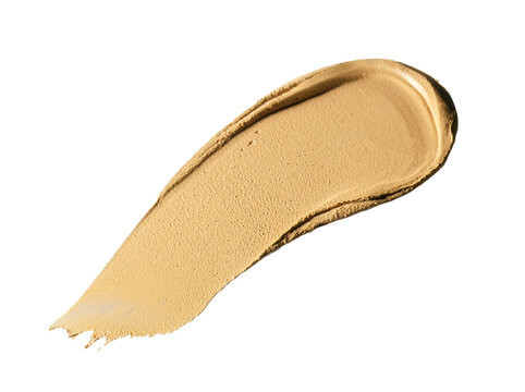 the gold texture of cream blush on