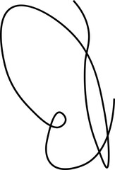 One Line Drawing Butterfly Logo Monoline