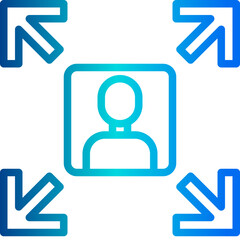 Communication outline icon