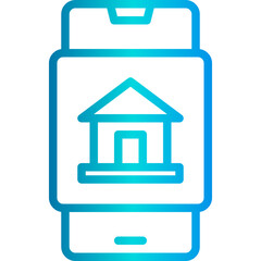 Smartphonestructure outline icon