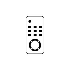 remote control TV icon vector design