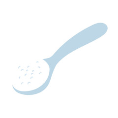 spoon with sugar