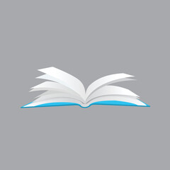 book illustration vector flat design design