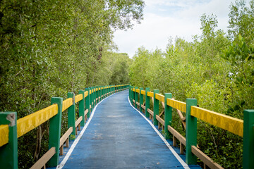 Obraz premium bridge in the park