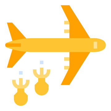 Air Bomb Flat Icon