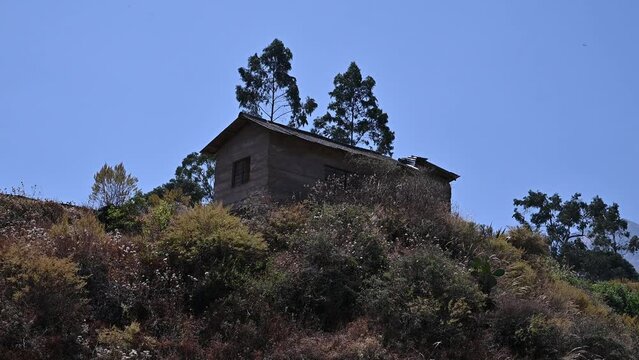 Rural house in the countryside in Canta located north of Lima. House in the town of Canta with a