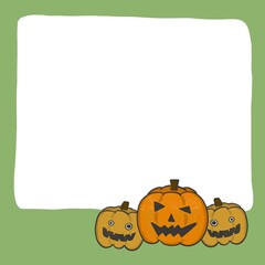 pumpkin frame note