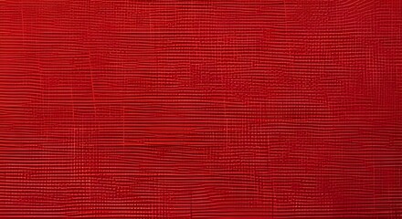 texture of natural red fabric or cloth in light red color. Fabric texture of natural cotton or linen textile material. Red canvas background.