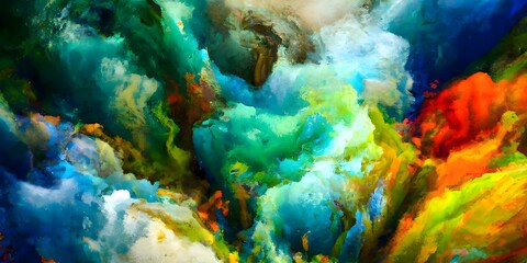 colorful splash background