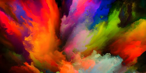 Fototapeta premium colorful splash background